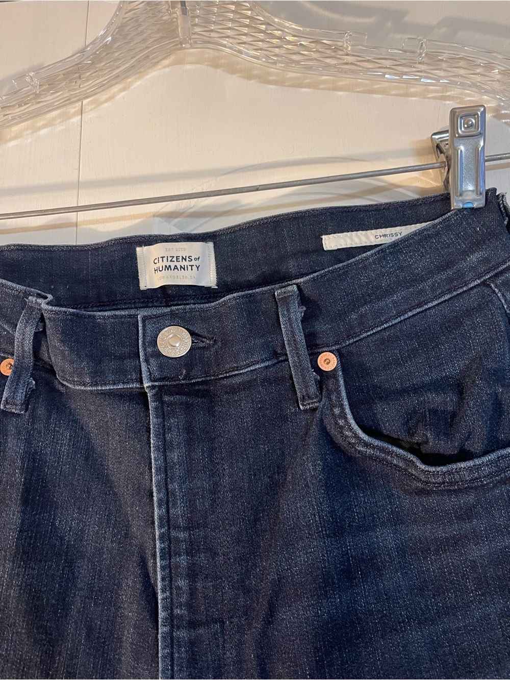 Citizens Of Humanity CHRISSY Indigo High-Rise Denim Jeans